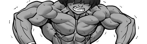 muscle growth animation